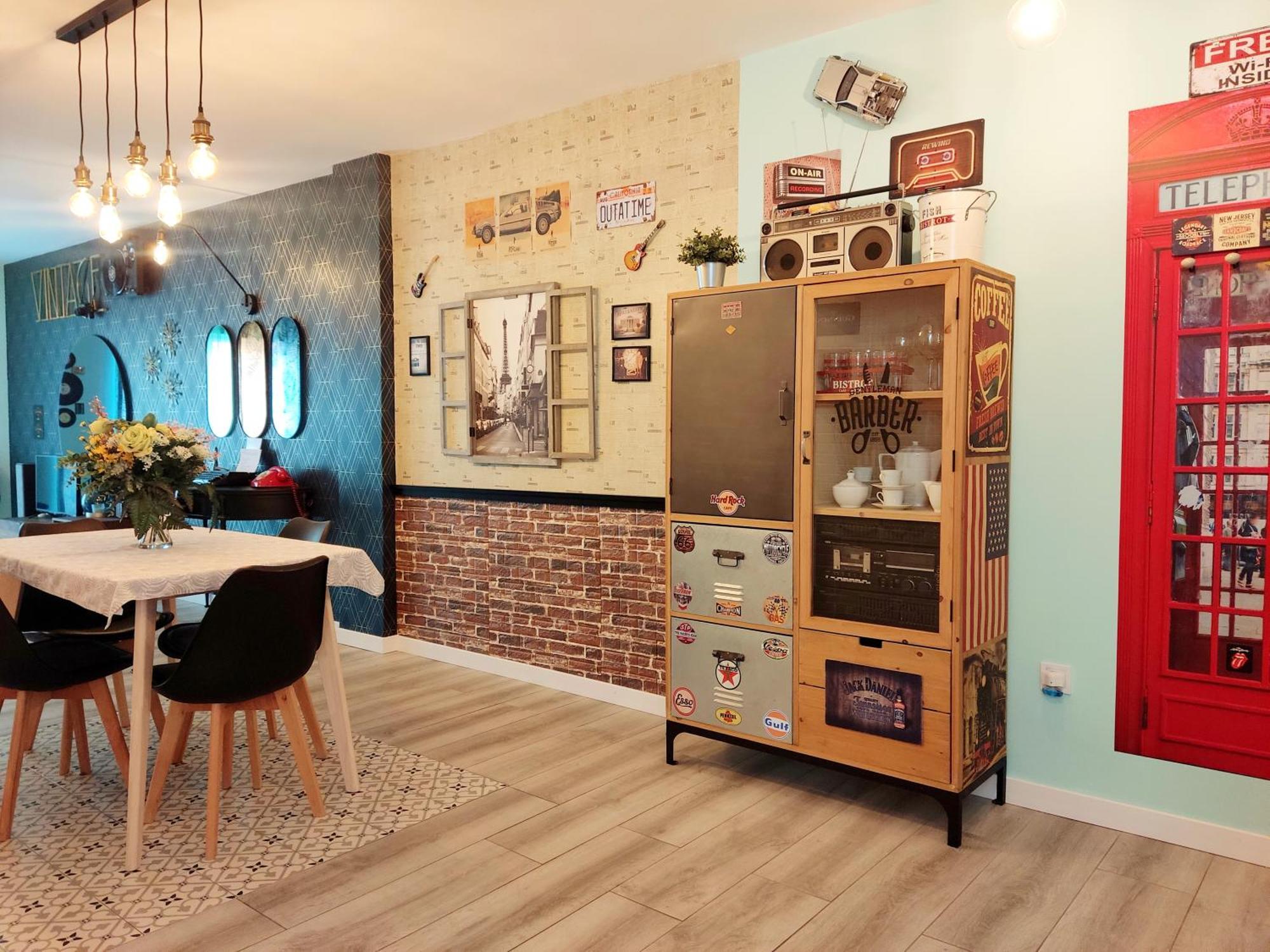 80S Loft Vintage 15' Malaga Airport Free Guest Parking Apartment Alhaurin de la Torre Exterior photo